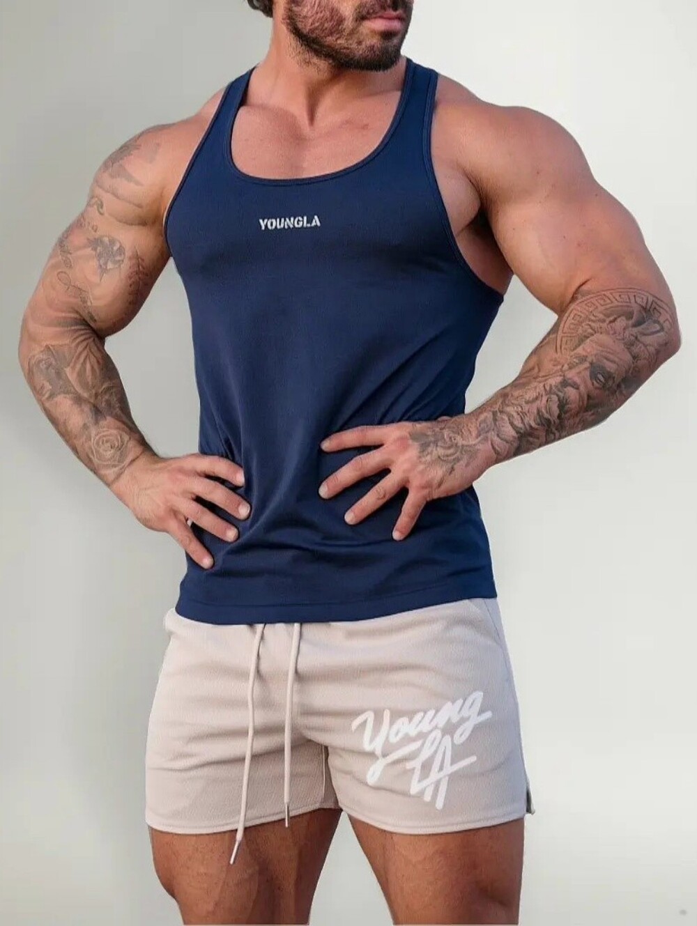 NWT YoungLA Supervillain Stringer Tank Top  302 Size Medium